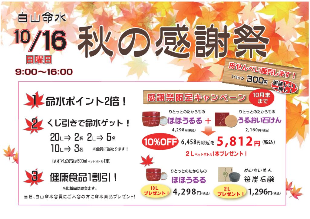 2016年秋の感謝祭A3のサムネイル