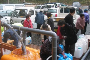 2002年12月下旬　白山命水採水地③